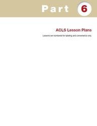 cover image of ACLS Printable Lesson Plans